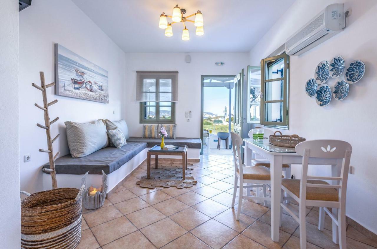 Mirabeli Apartments & Suites Pollonia Eksteriør bilde